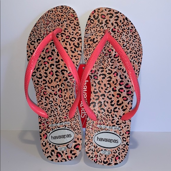 Havaianas slim animal coral Clearance